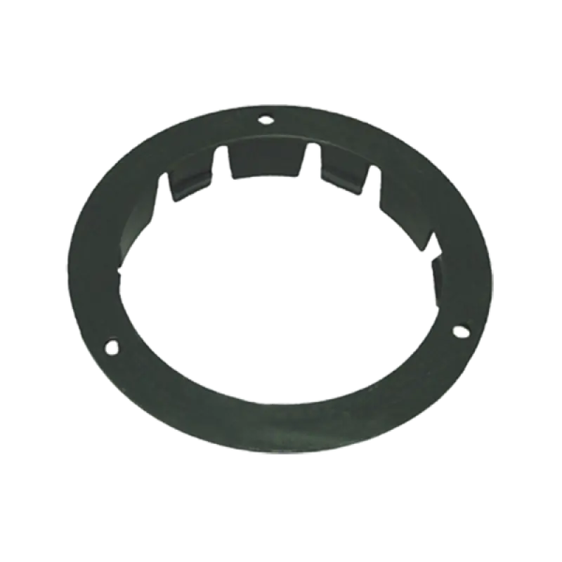 Black Flange For 4" Round Lamp 1