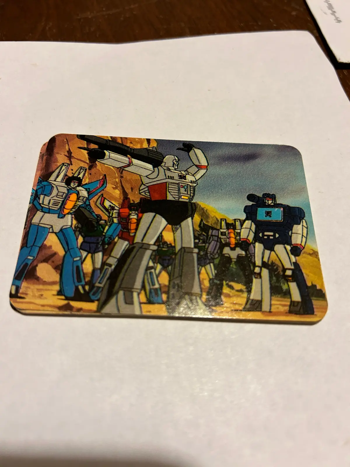 Tf G1 Milton Bradley Action Card #91 Follow The Leader 1