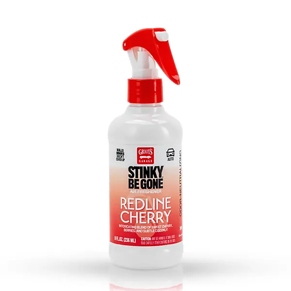 Griots Garage Stinky Be Gone Redline Cherry Air Freshener 10704 1