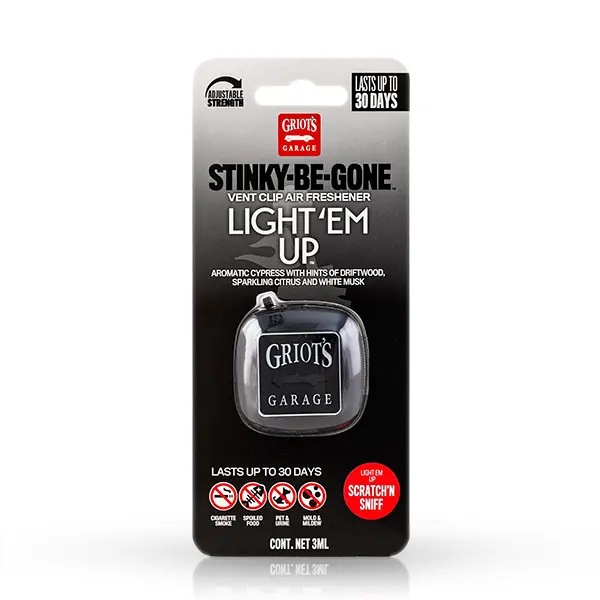 Griot's Garage Stink Be Gone Vent Clip - Light Em Up 1