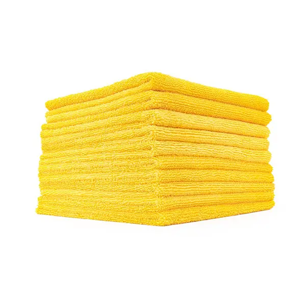 The Rag Company *10Pk* Edgeless All Purpose Terry Detailing Towel - Gold (16X16) 1
