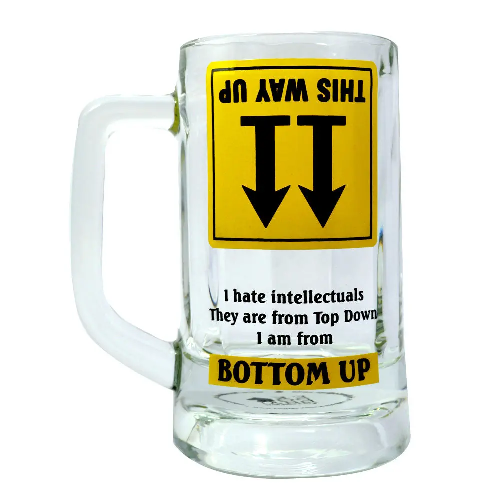 Bottoms Up Beer Mug 1