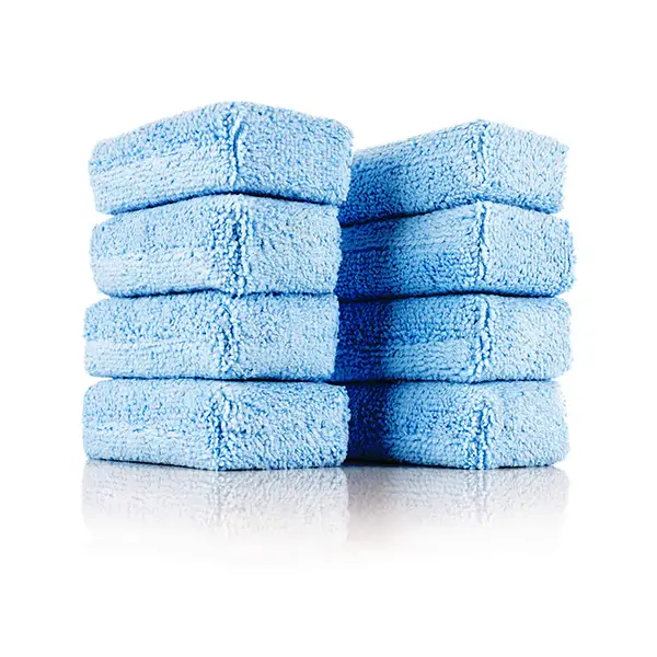 The Rag Company Terry Detailing Applicator Sponge Blue 2"X4" 8 Pack 1