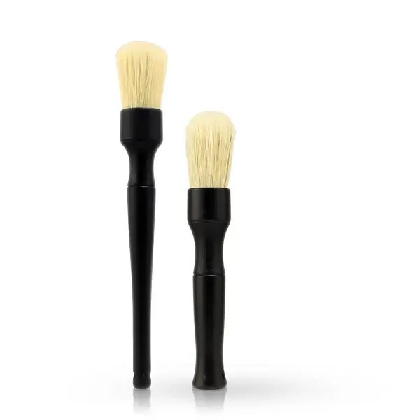 Detail Factory *2Pk* Boar's Hair Black Detail Brush Bundle 1