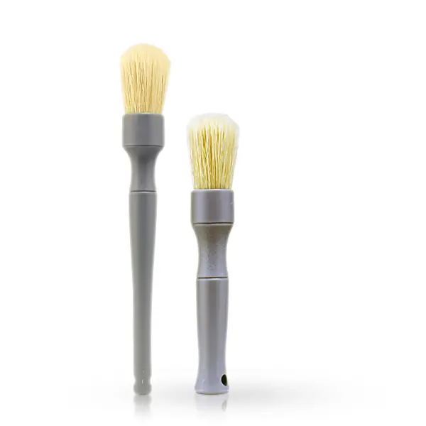 Detail Factory *2Pk* Boar's Hair Grey Detail Brush Bundle 1