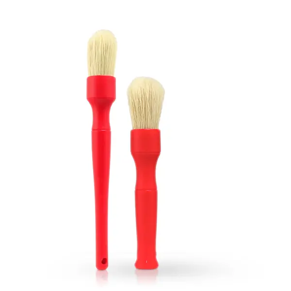 Detail Factory *2Pk* Boar's Hair Red Detail Brush Bundle 1