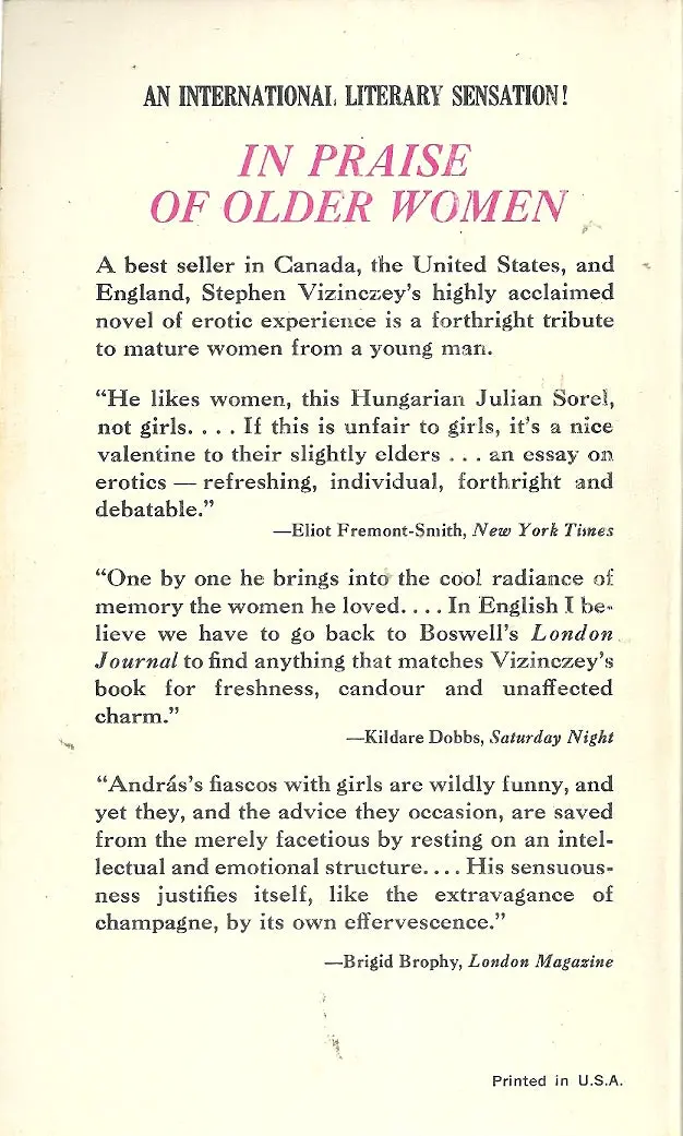 In Praise Of Older Women 2