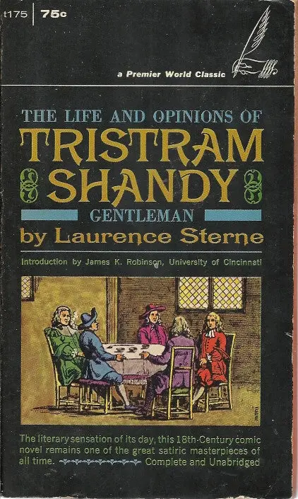 The Life And Opinions Of Tristram Shandy 1