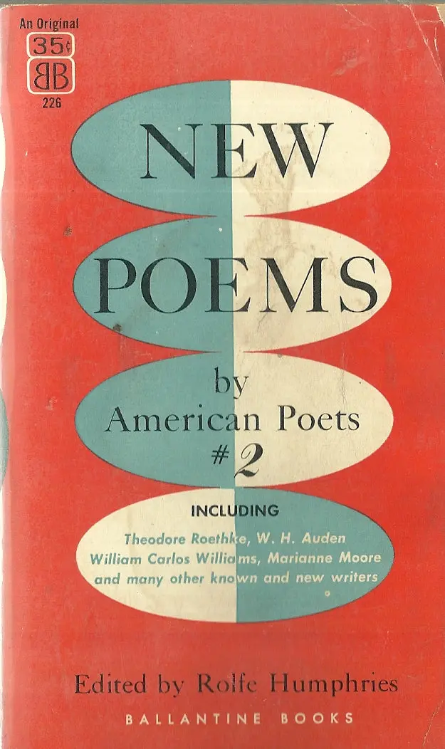 New Poems By American Poets #2 1