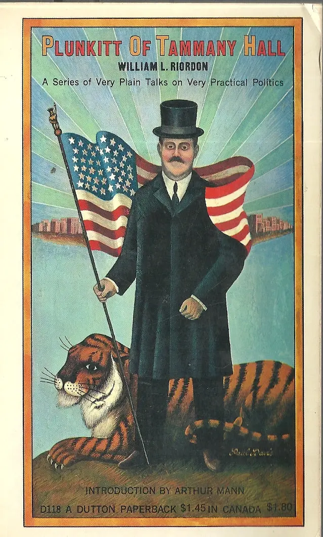 Plunkitt Of Tammany Hall 1