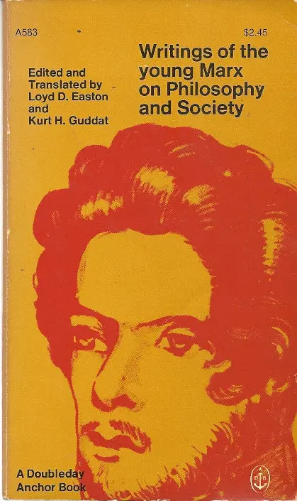 Writings Of Young Marx On Philosophy And Society 1