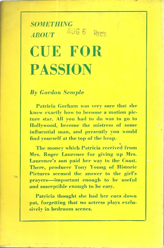 Cue For Passion 2