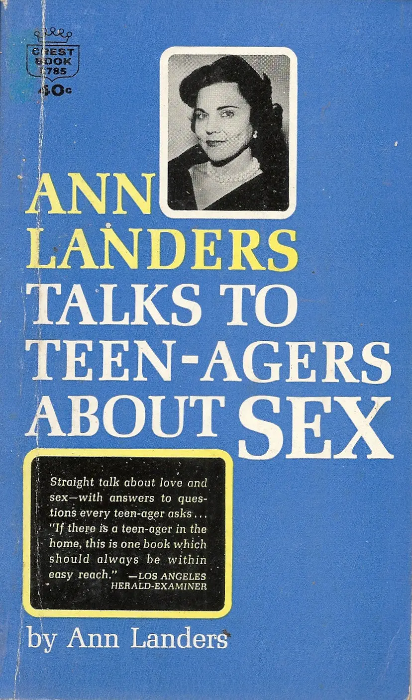 Ann Landers Talks To Teenagers About Sex 1