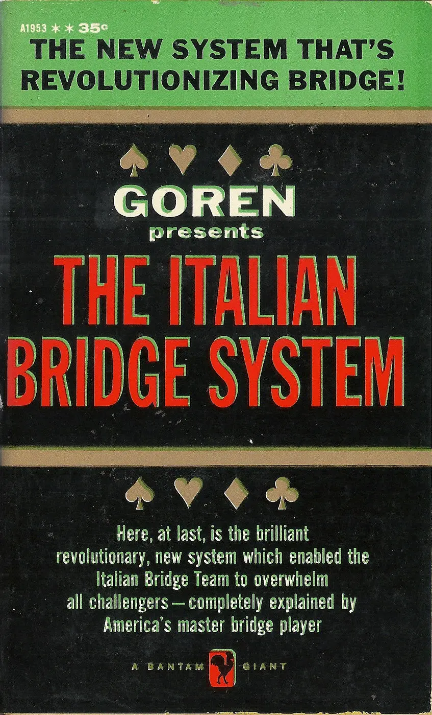 The Italian Bridge System 1