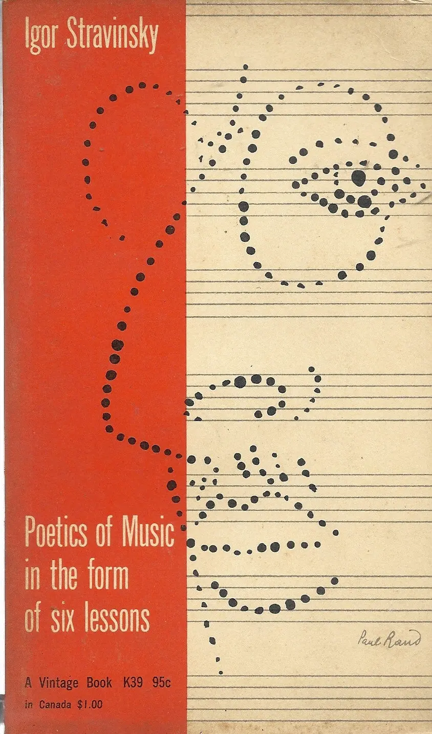 Poetics Of Music In The Form Of Six Lessons 1