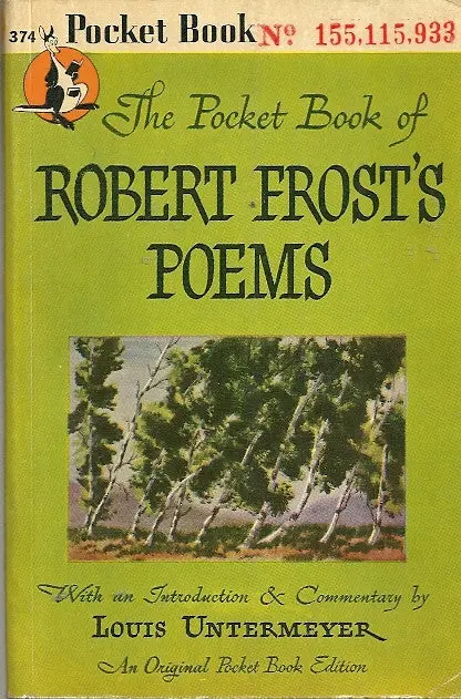 The Pocket Book Of Robert Frost Poems 1