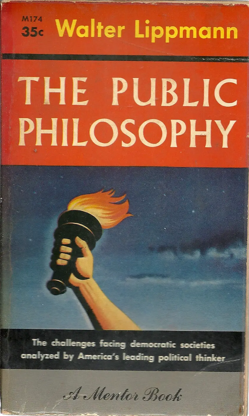 The Public Philosophy 1