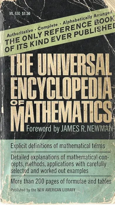 The Universal Encyclopedia Of Mathematics 1