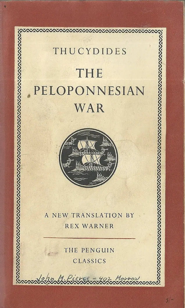 The Peloponnesian War 1