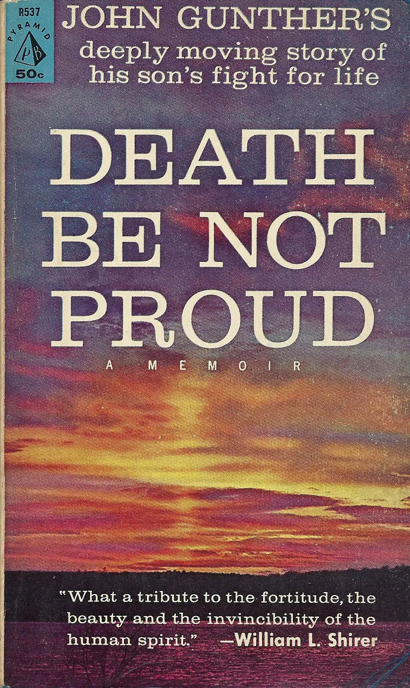 Death Be Not Proud 1