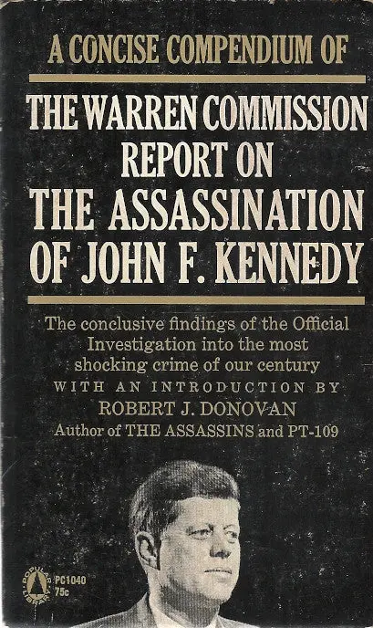 The Warren Commission Report On The Assassination Of John F. Kennedy 1