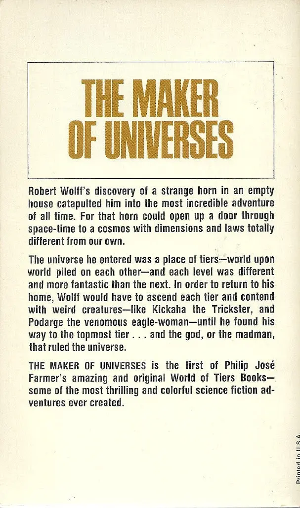 The Maker Of Universes 2