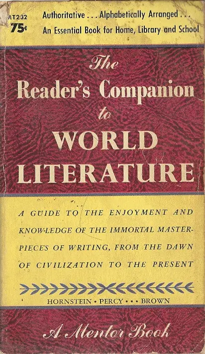 The Reader's Companion To World Literature 1