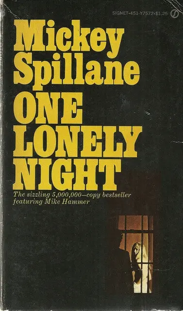 One Lonely Night 1