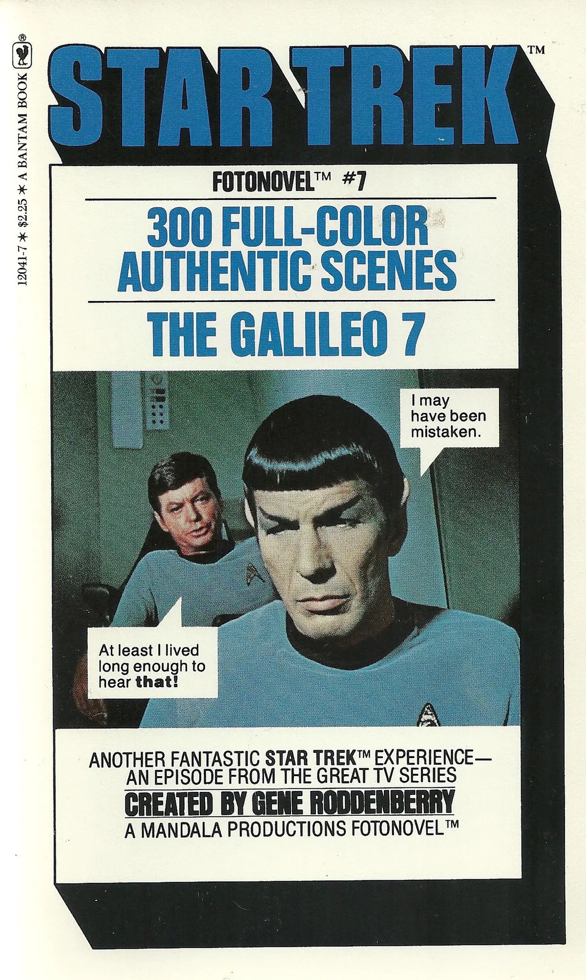 Star Trek The Galileo 7 Fotonovel #7 1