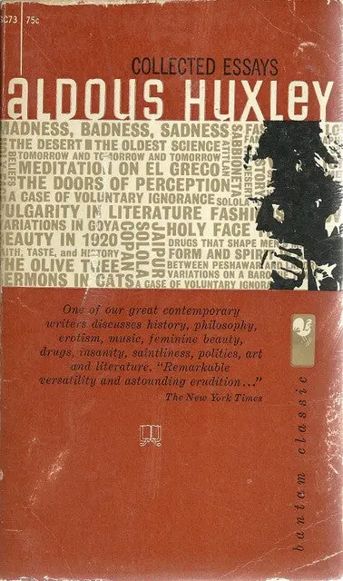 Collected Essays Aldous Huxley 1