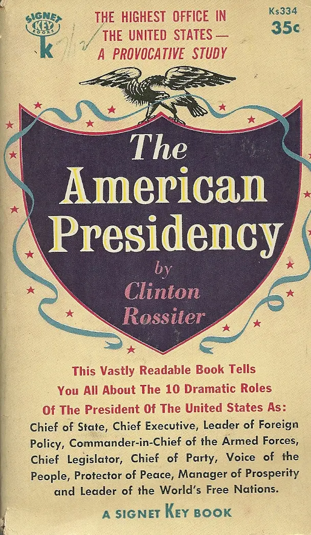 The American Presidency 1