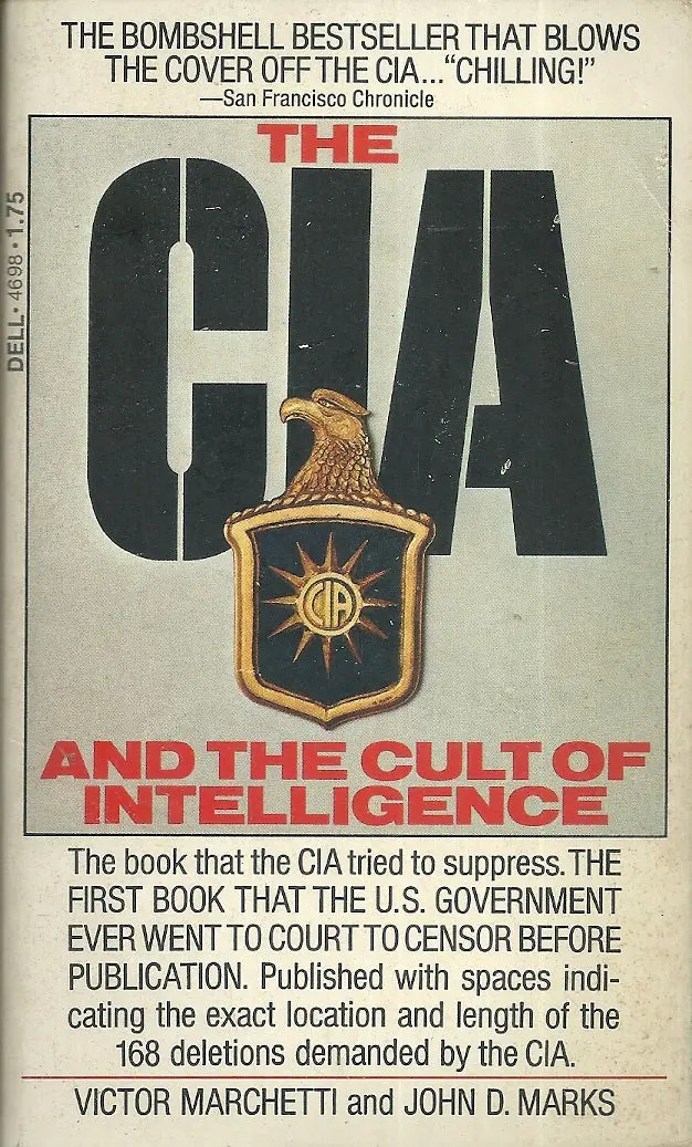 The Cia And The Cult Of Intelligence 1