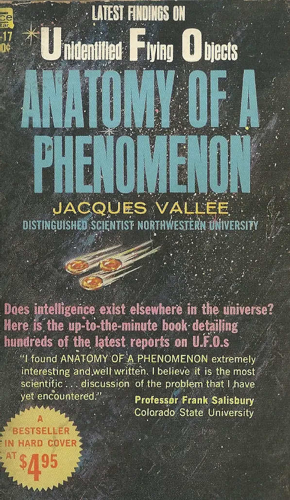 Anatomy Of A Phenomenon Latest Findings On Ufos 1