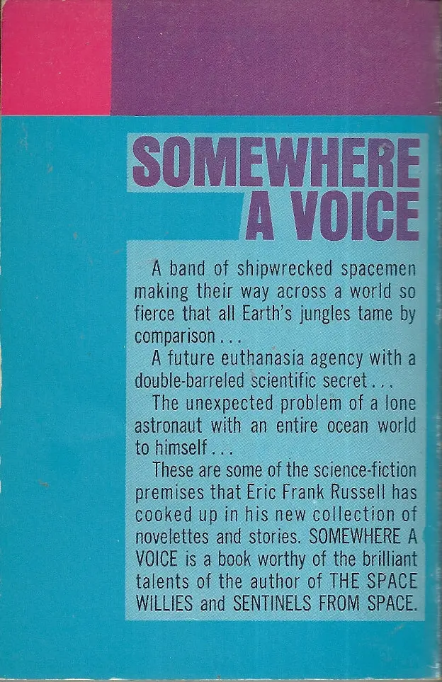 Somewhere A Voice 2