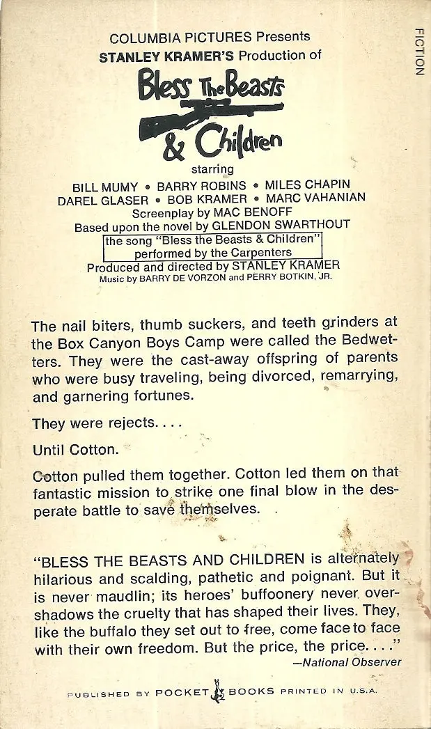 Bless The Beasts & Children 2