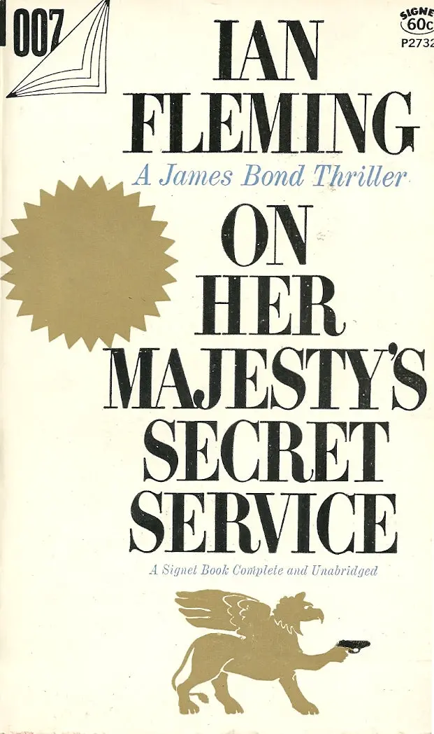 Her Majesty's Secret Service James Bond 1
