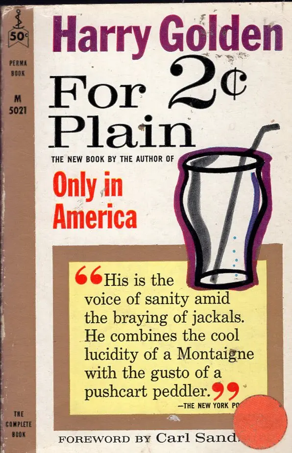 For 2 Cents Plain 1