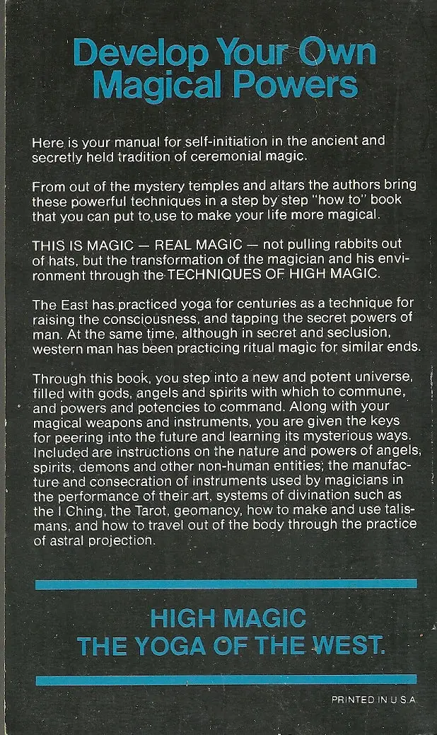 Techniques Of High Magic 2
