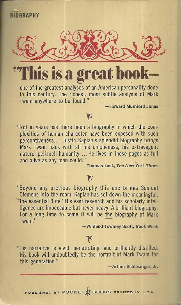 Mr. Clemens And Mark Twain 2