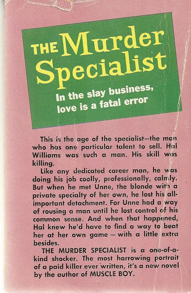 The Murder Specialist 2