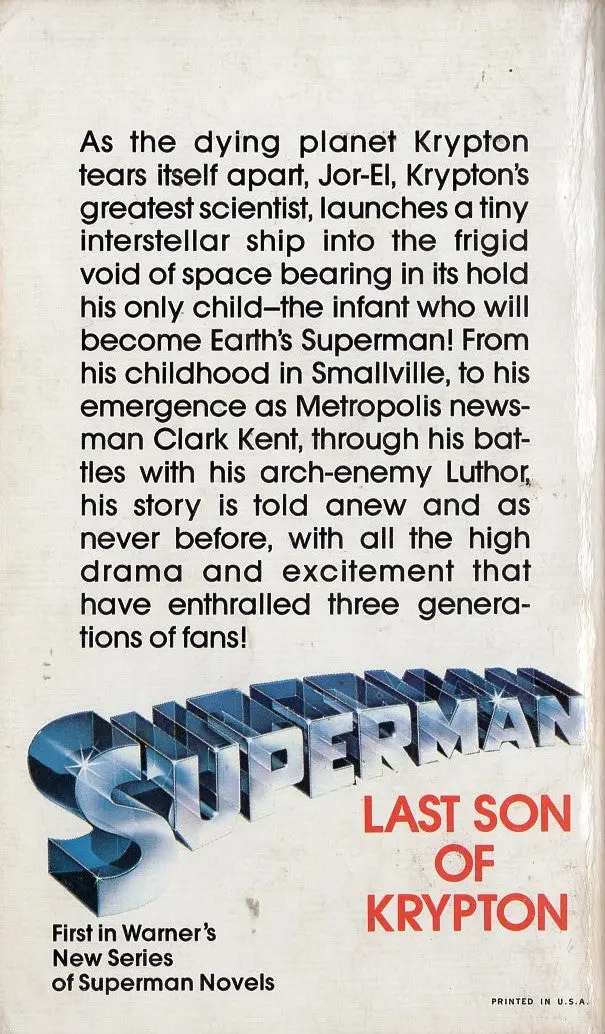 Superman Last Son Of Krypton 2