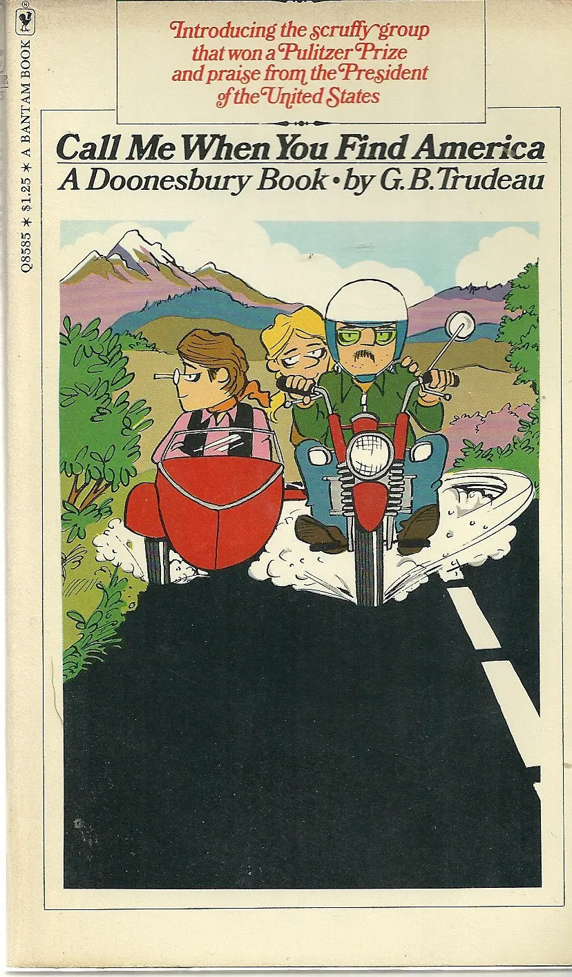 Doonesbury Call Me When You Find America 1
