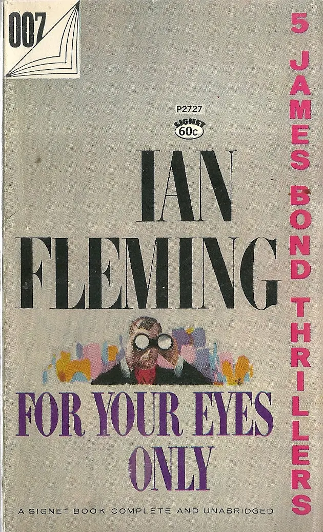For Your Eyes Only  James Bond 1