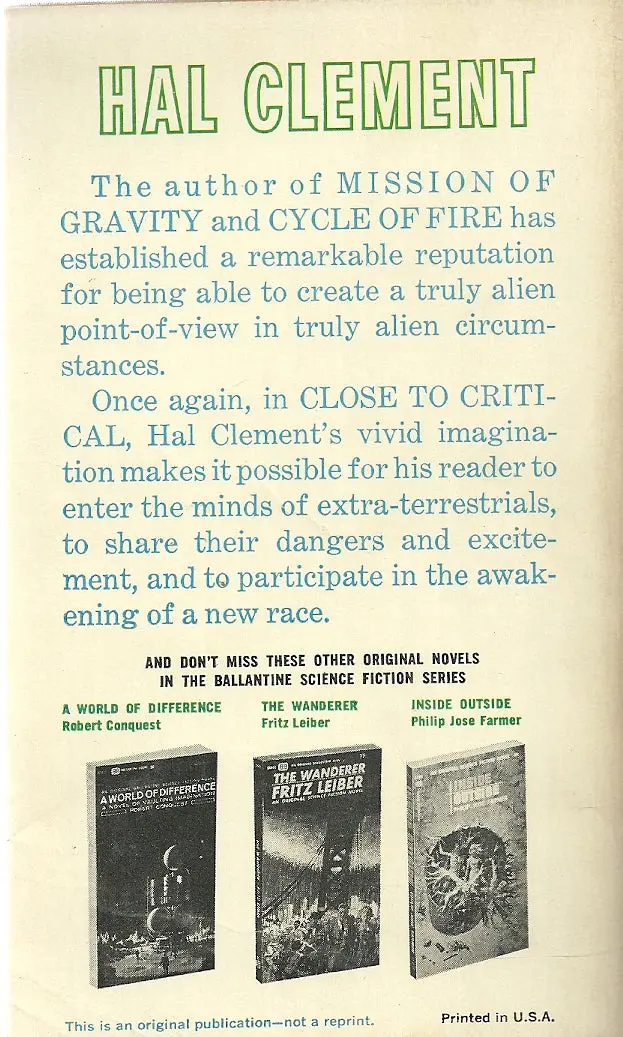 Close To Critical 2