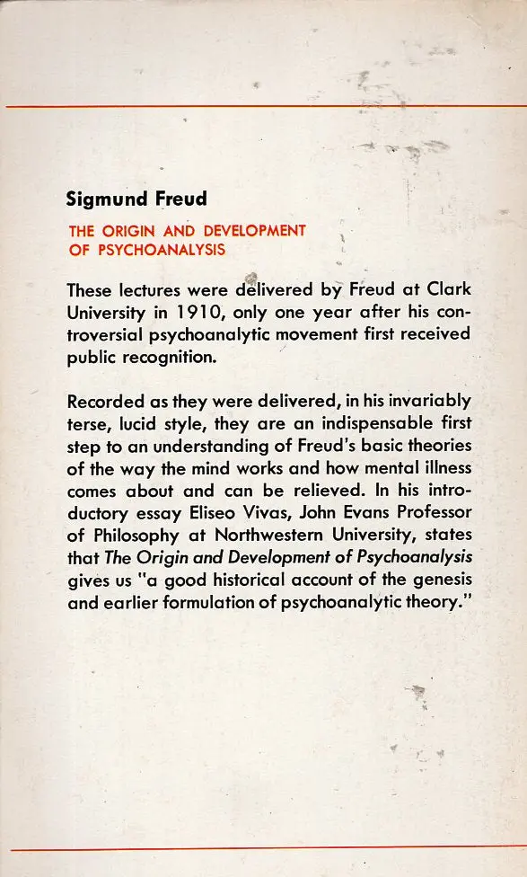 The Origin & Development Of Psychoanalysis 2