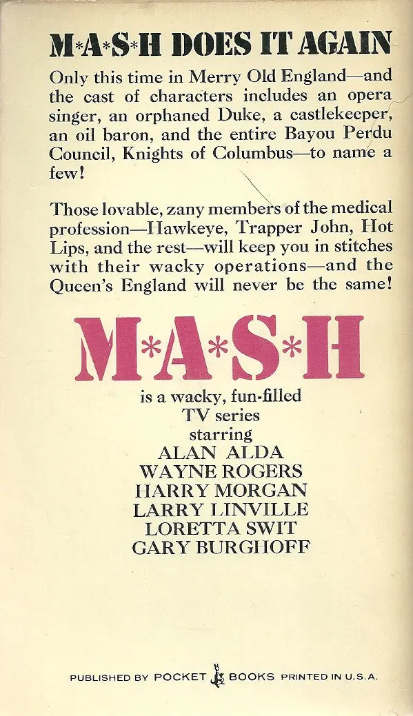 Mash Goes To London 1