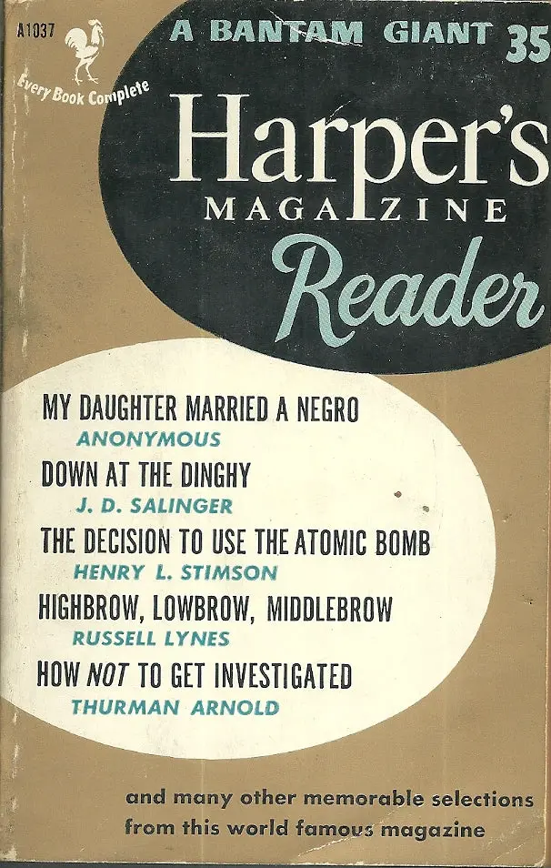 Harper's Magazine Reader 1