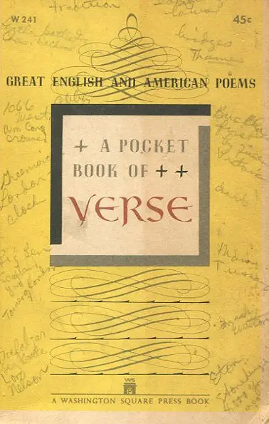 A Pocket Book Of Verse 1