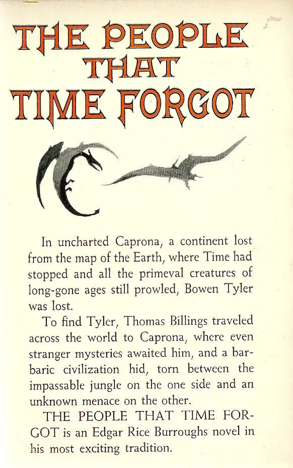 The People That Time Forgot 2