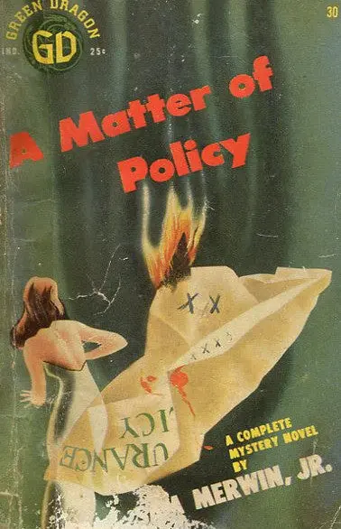 A Matter Of Policy 1